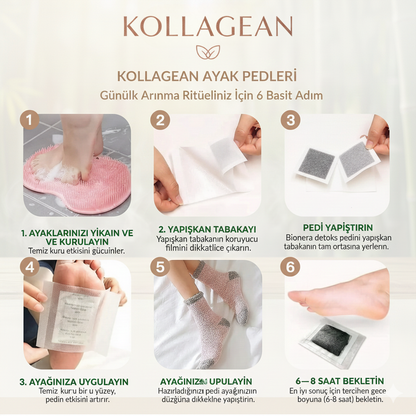 Kollagean Vucüt Detoks Bandı 10'lu Paket