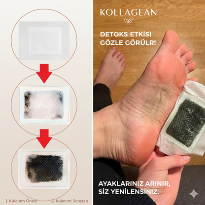 Kollagean Vucüt Detoks Bandı 10'lu Paket