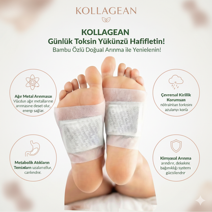 Kollagean Vucüt Detoks Bandı 10'lu Paket